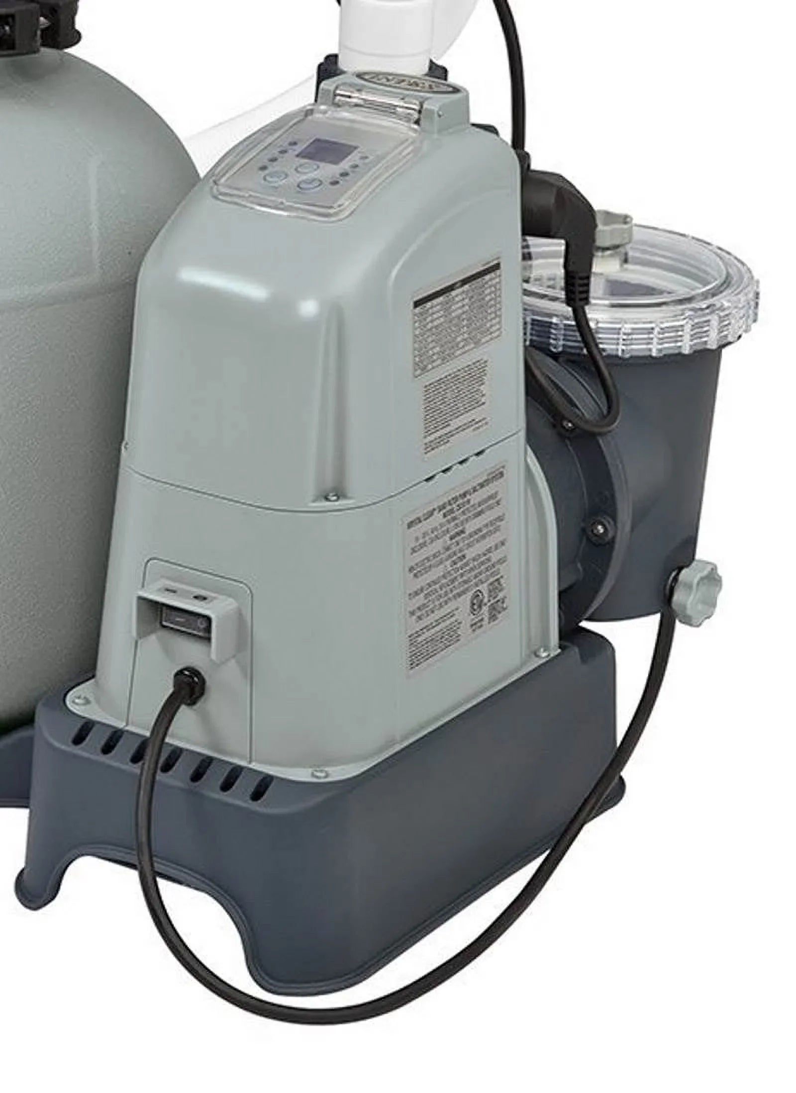 Intex 1600 GPH Sizealtwater Sizeystem & Sizeand Filter Pump Sizeet for Above Ground Pools