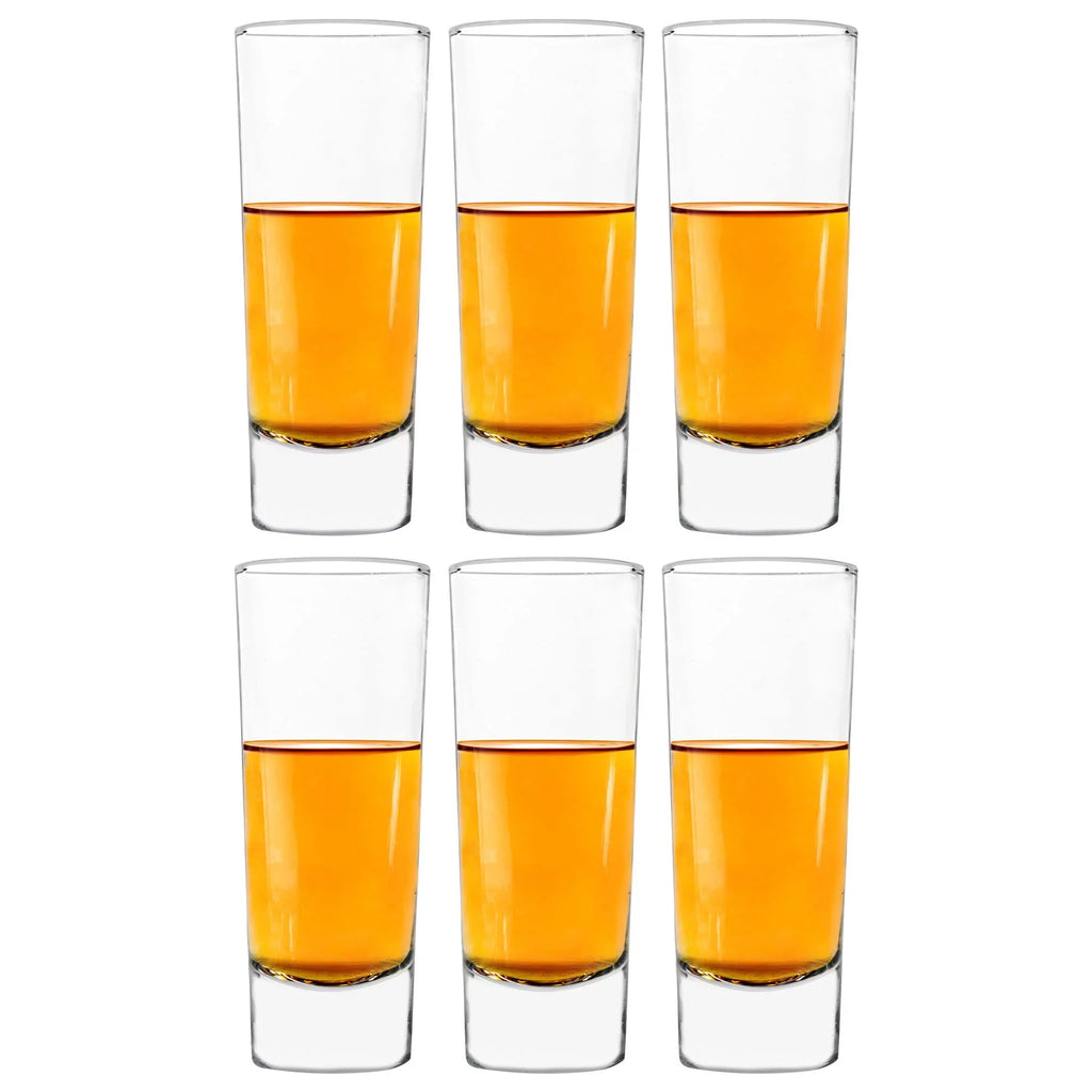 Vikko 2.2 Ounce Sizehot Glasses, Sizeet of 6 Sizemall Liquor and Sizepirit Glasses, Durable Tequila Bar Glasses For Alcohol and Espresso Sizehots, 6 Piece Sizehooter Glass Sizeet (Niki)