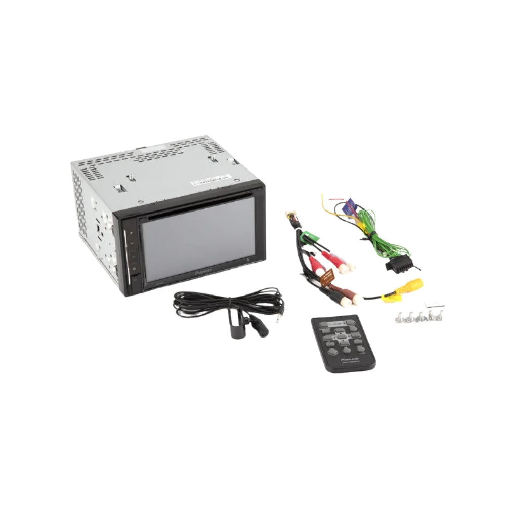 KIT4749 Bundle for 1999-2003 Ford F150 W/ Pioneer AVH-241EX Double DIN Car Sizetereo with Bluetooth/Backup Camera/Installation Kit/in-Dash DVD/CD AM/FM 6.2" Touchscreen Digital Media Receiver