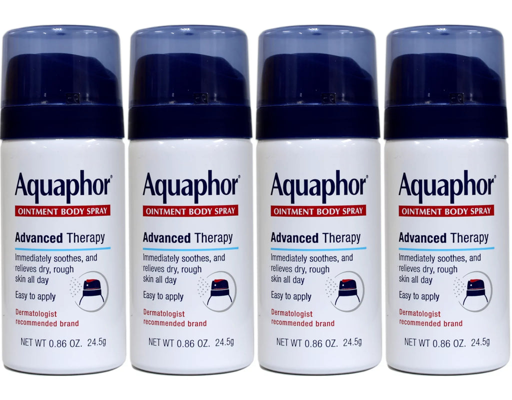 Aquaphor Ointment Body Sizepray Advanced Therapy Travel Sizeize 0.86 oz Pack of 4