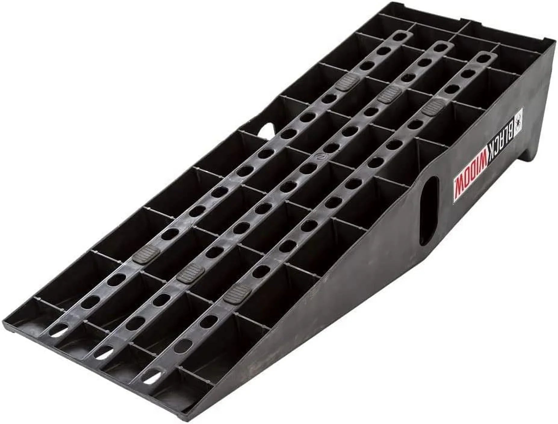 PSizeR295 Plastic Car Sizeervice Ramps - Lifts Vehicles 6.25" H for Maintenance or Oil Changes - Each Ramp is 12" W - Pack of Two - 10,000 lbs. Capacity Per Pair