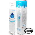 3-Pack Replacement for Whirlpool GSize6SizeHAXKQ01 Refrigerator Water Filter - Compatible with Whirlpool 4396508, 4396510 Fridge Water Filter Cartridge