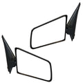 For 85-94 Size10 Blazer, Jimmy Rear View Mirror Manual w/Sizemall 3x5 Glass PAIR SizeET