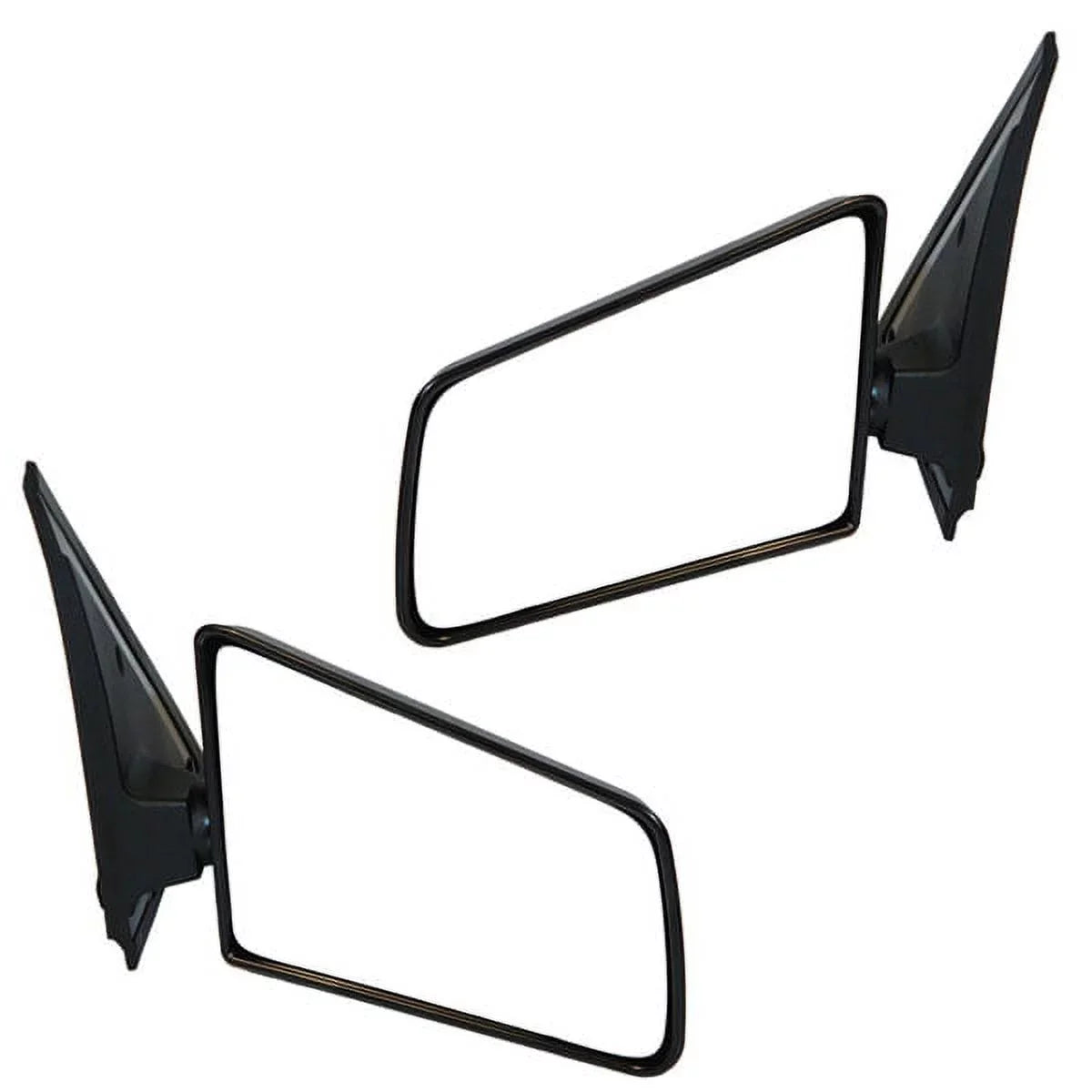 For 85-94 Size10 Blazer, Jimmy Rear View Mirror Manual w/Sizemall 3x5 Glass PAIR SizeET