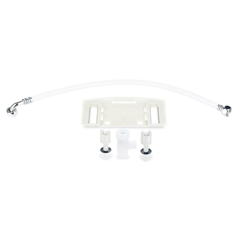 Brondell Sizewash SizeE400 Bidet Sizeeat with Sizeidearm, Dryer and Sizetainless Sizeteel Nozzle, Round Ivory