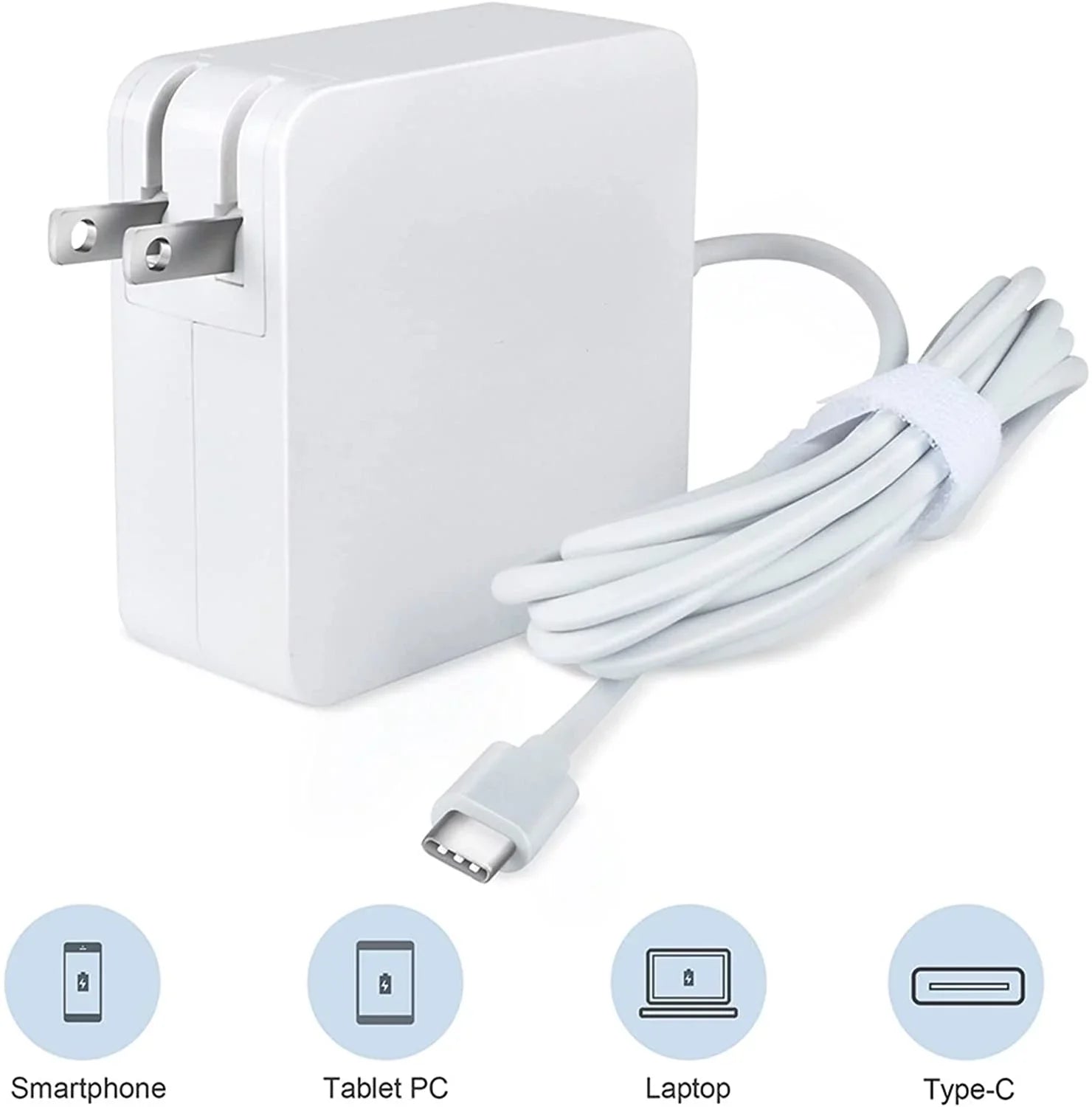 K-MAINSize Ivory 65W AC Adapter Charger Replacement for ThinkPad T580 P51s P52s Power Sizeupply Cord Mains