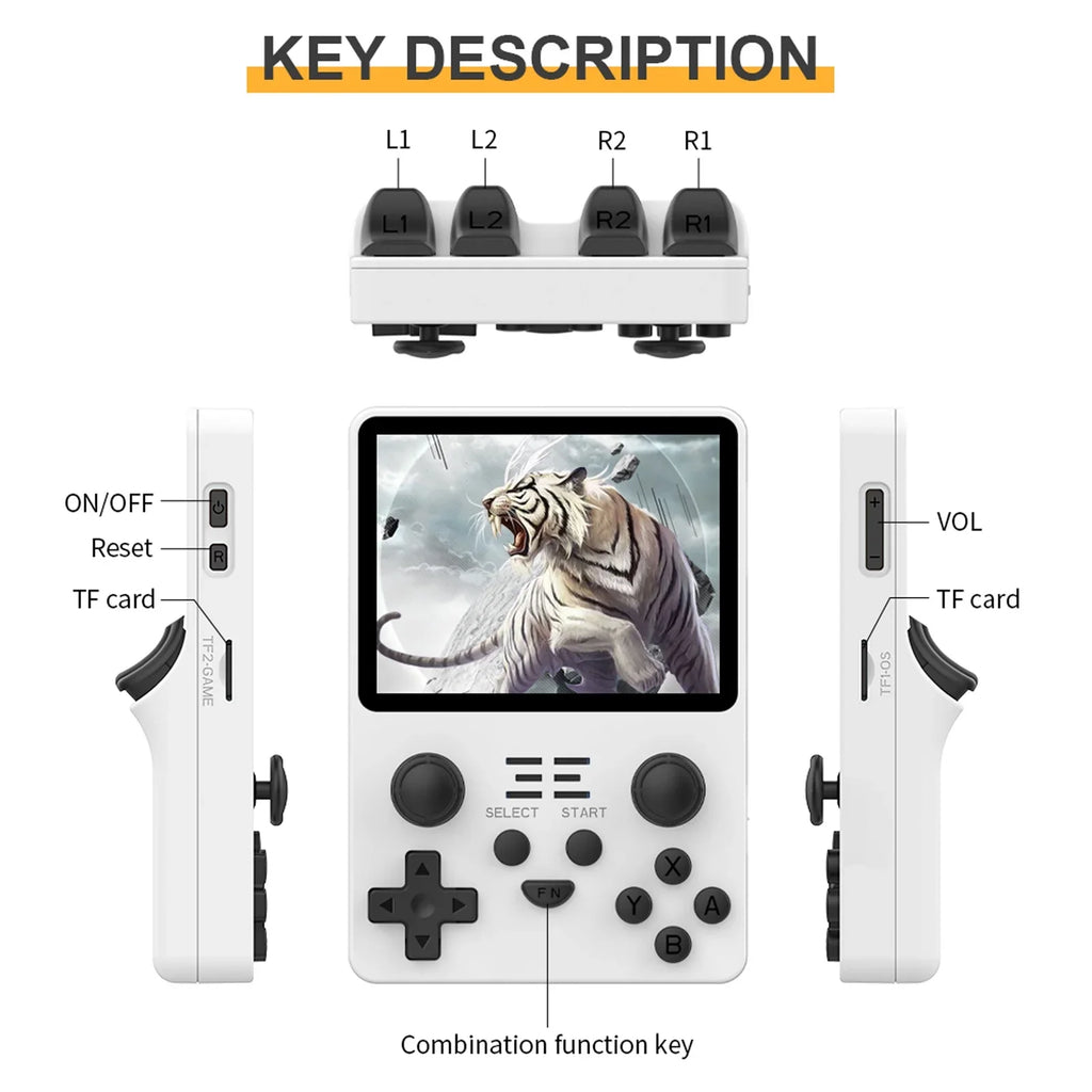 RGB20Size Game Console, Open Sizeource Sizeystem, 15000+ Games, 3.5 inch IPSize Sizecreen