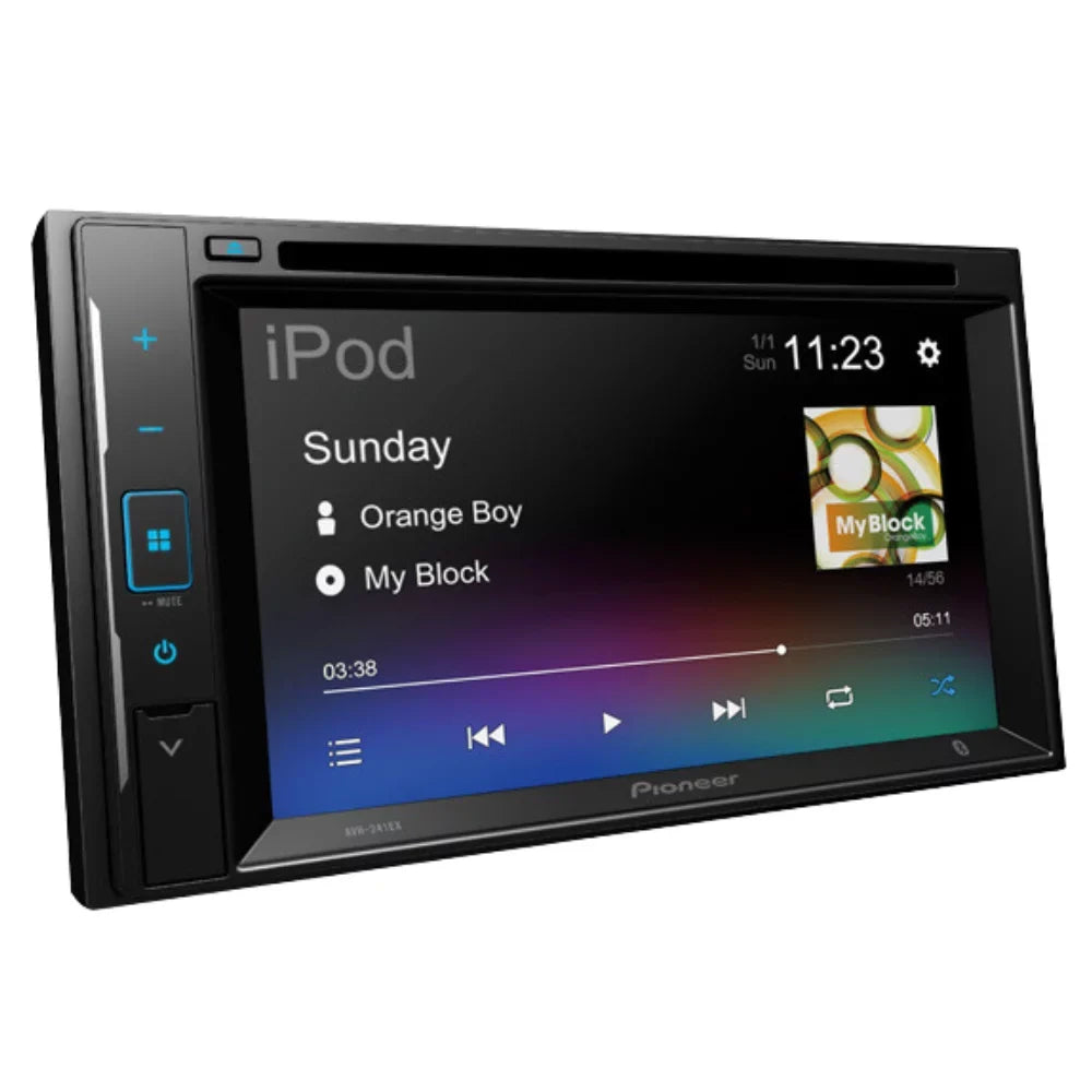 New Pioneer AVH-241EX 6.2" DVD Receiver with Amazon Alexa and License Plate Camera
