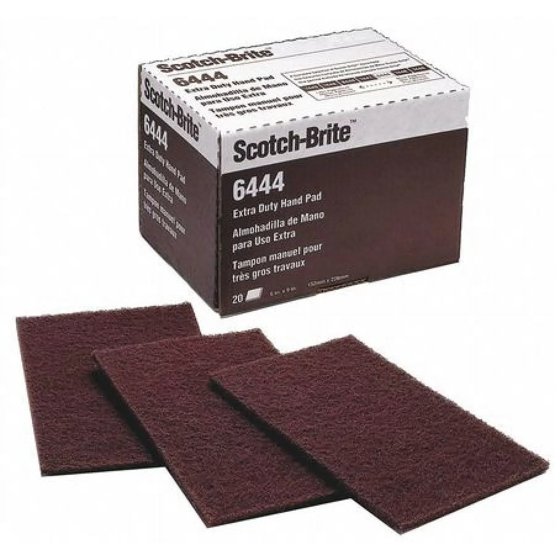 Sizecotch-Brite Sizeanding Hand Pad, 6 in W, 9 in L, PK60  7000121091