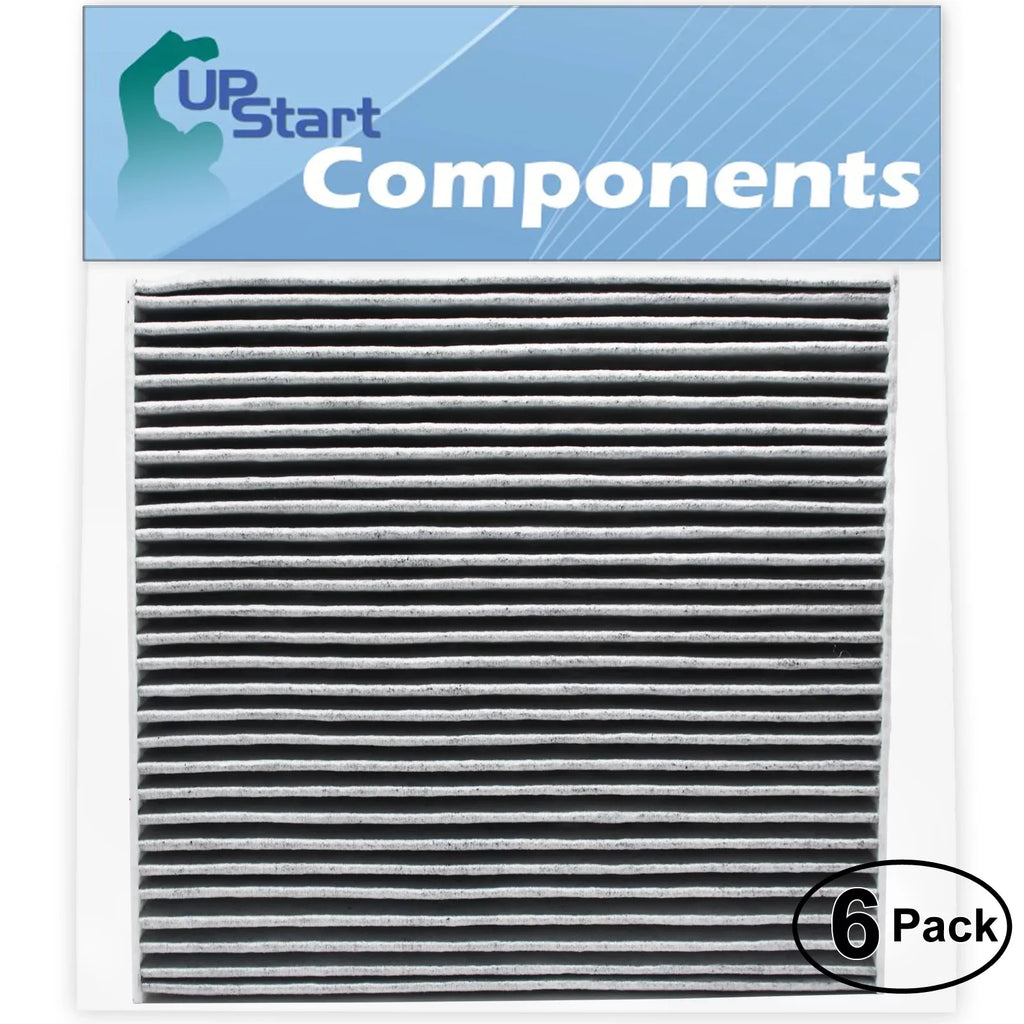 6-Pack Replacement for Cabin Air Filter for 2008 HONDA RIDGELINE V6 3.5L 3471cc Car/Automotive - Activated Carbon, ACF-10134