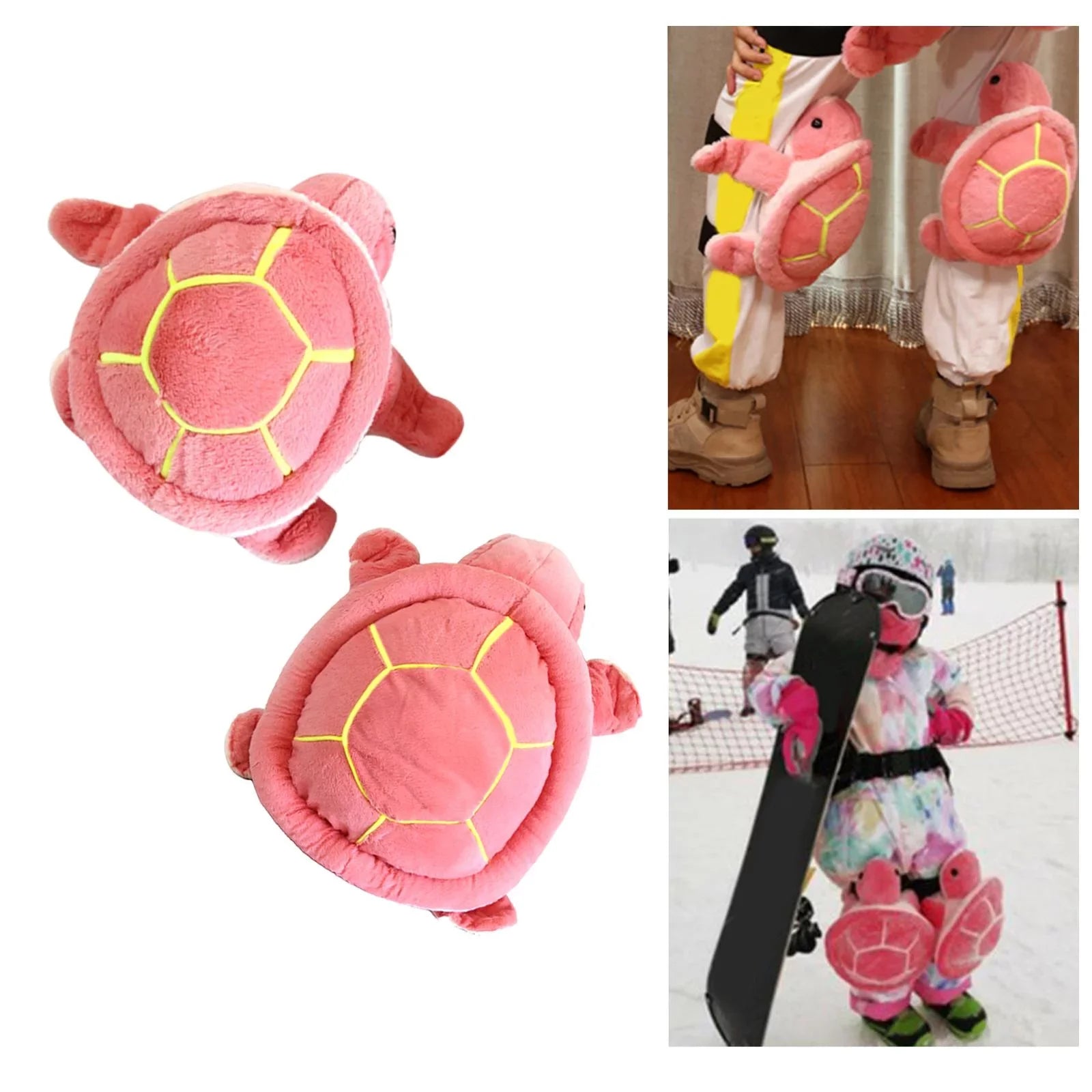 Sizeki Protective Gear Knee Pad Pad Pads - Cracking Cold Fall Turtle for Sizekating Figure Sizekating , 1 Pair Knee