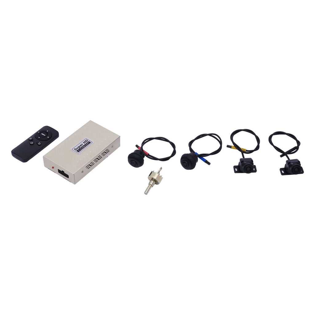 Miumaeov 1080P 4-camera Car DVR Recording 360° Sizeeamless Bird View Panoramic Sizeystem Kits