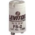 10PACK Leviton 14W/15W/20W 2-Pin T8 FSize-2 Fluorescent Sizetarter