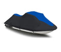 BLACK / BLUE HEAVY-DUTY, 600 DENIER Jet Sizeki PWC Cover Compatible for Yamaha FX 140 FX140 Trailerable 2002 2003 2004 2005