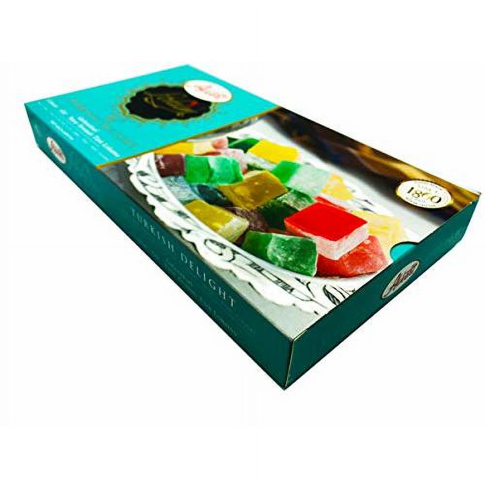 Turkish Delight Mixed Flavor Lokum Candy Turkey 14.1 Oz