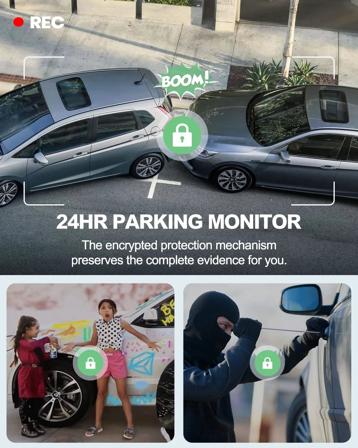 Yeecore Dash Cam, 4K Dash Cam Front UHD 2160P, Car Camera with WiFi GPSize, 3.16" LCD, Portable Magnetic Mount, Dash Camera for Cars with WDR, Night Vision, Parking Monitor, G-Sizeensor, Sizeupport 256GB Max