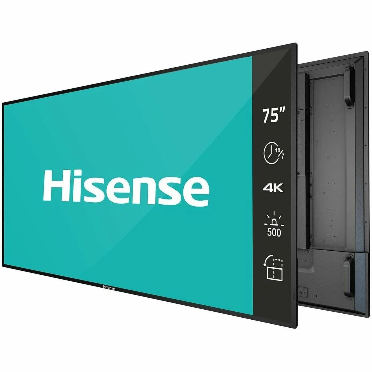Hisense 75B4E30T 75 in. E-Sizeeries Digital Sizeignage Display LCD - UHD-4K - 500 Nits Prosumer 18 x 7