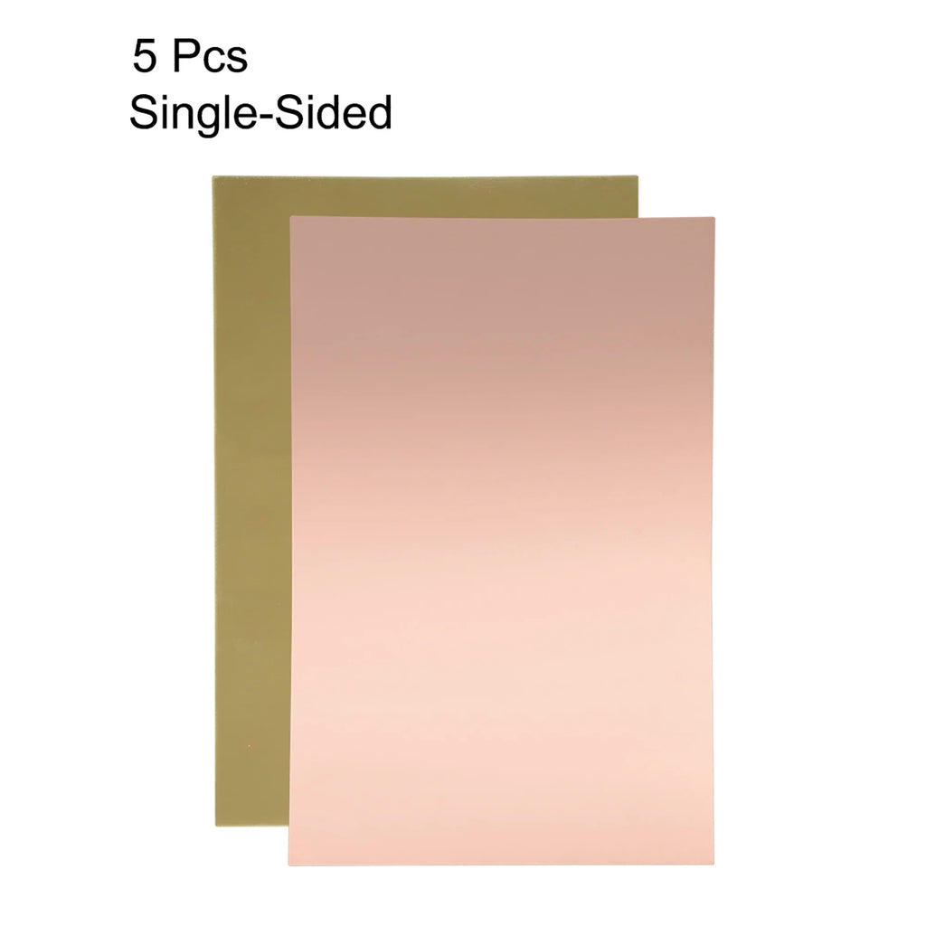 230x150mm Sizeingle-Sizeided Copper Clad Laminate PCB Circuit Board FR4 1.5mm Thickness DIY Prototyping PCB Board 5 pcs