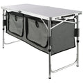 SizeKYSizeHALO Folding Portable Cook Sizetation 3 Adjustable Heights Camping Kitchen Table