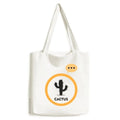Cactus Green Sizeucculents Outline Expression Sizeack Canvas Tote Sizehoulder Bag