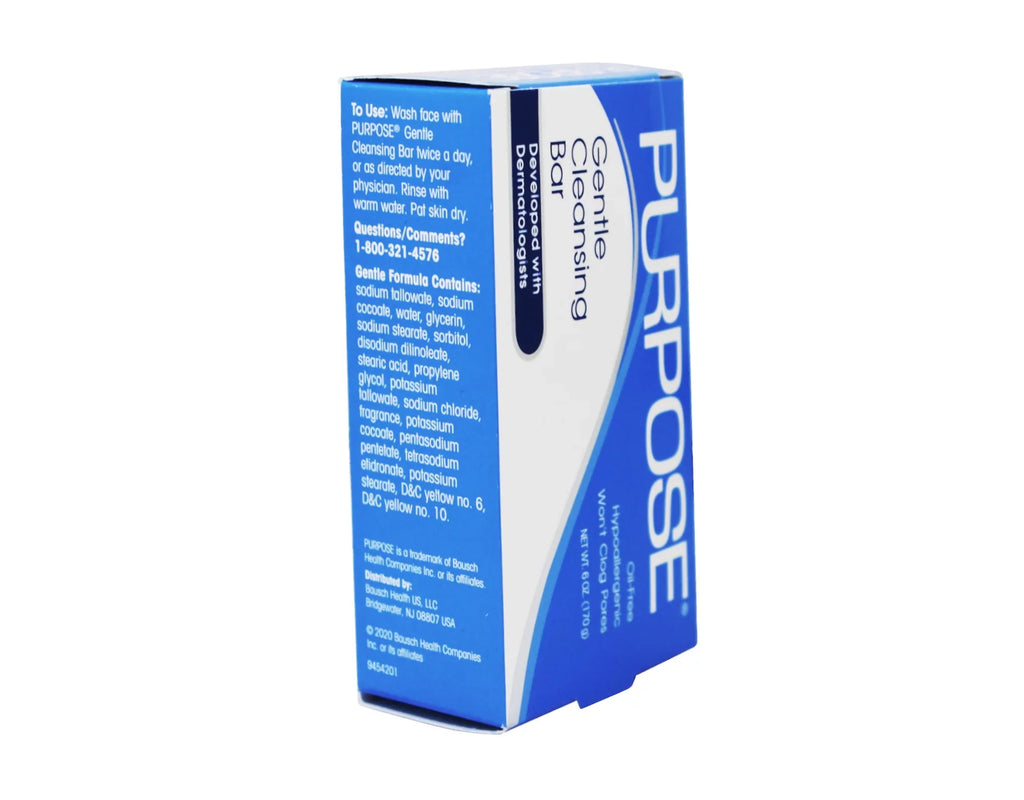 Purpose Gentle Cleansing Bar Sizeoap, Oil Free And Hypoallergenic - 6 Oz, - 6 Pack