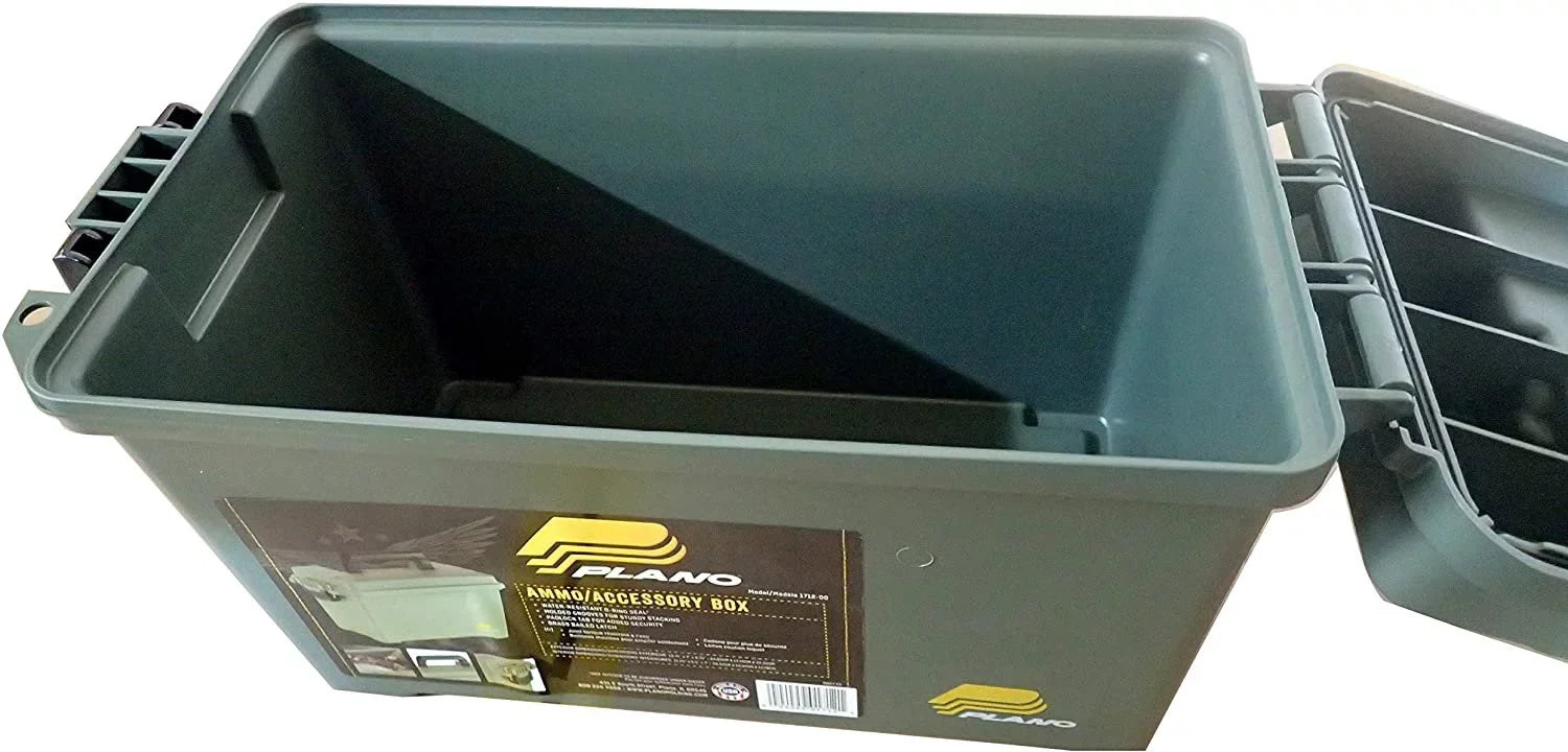Plano Field Ammo Box, OD Green, Medium Plastic Ammo Sizetorage
