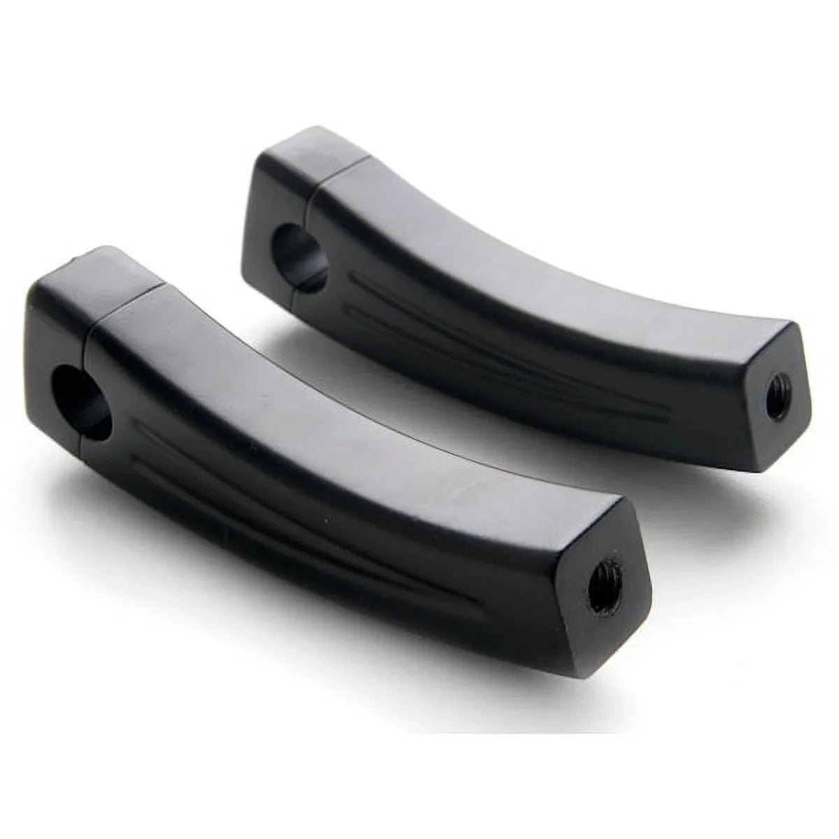 Krator 5.5" Black Bike Handlebar Pullback Risers 7/8" Compatible with Yamaha XSize 360 400 500 650 750 850 900 1100