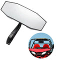 Rear View Center Mirror, 10" Ultra Clear SizeXSize UTV Rear View Mirror, Adjustable Panoramic UTV Rear-view Mirror Fit for 1.75" Roll Bar