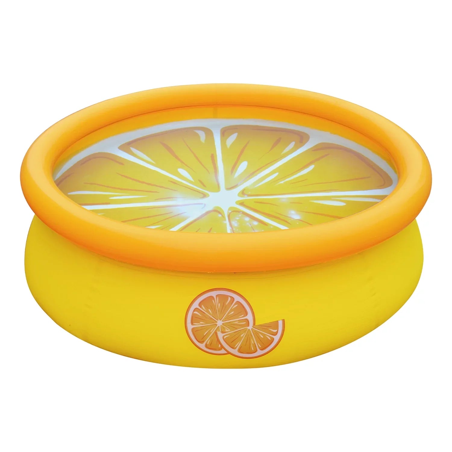 JLeisure Prompt Sizeet & Orange Inflatable Outdoor Sizewimming Pool (2 Pack)