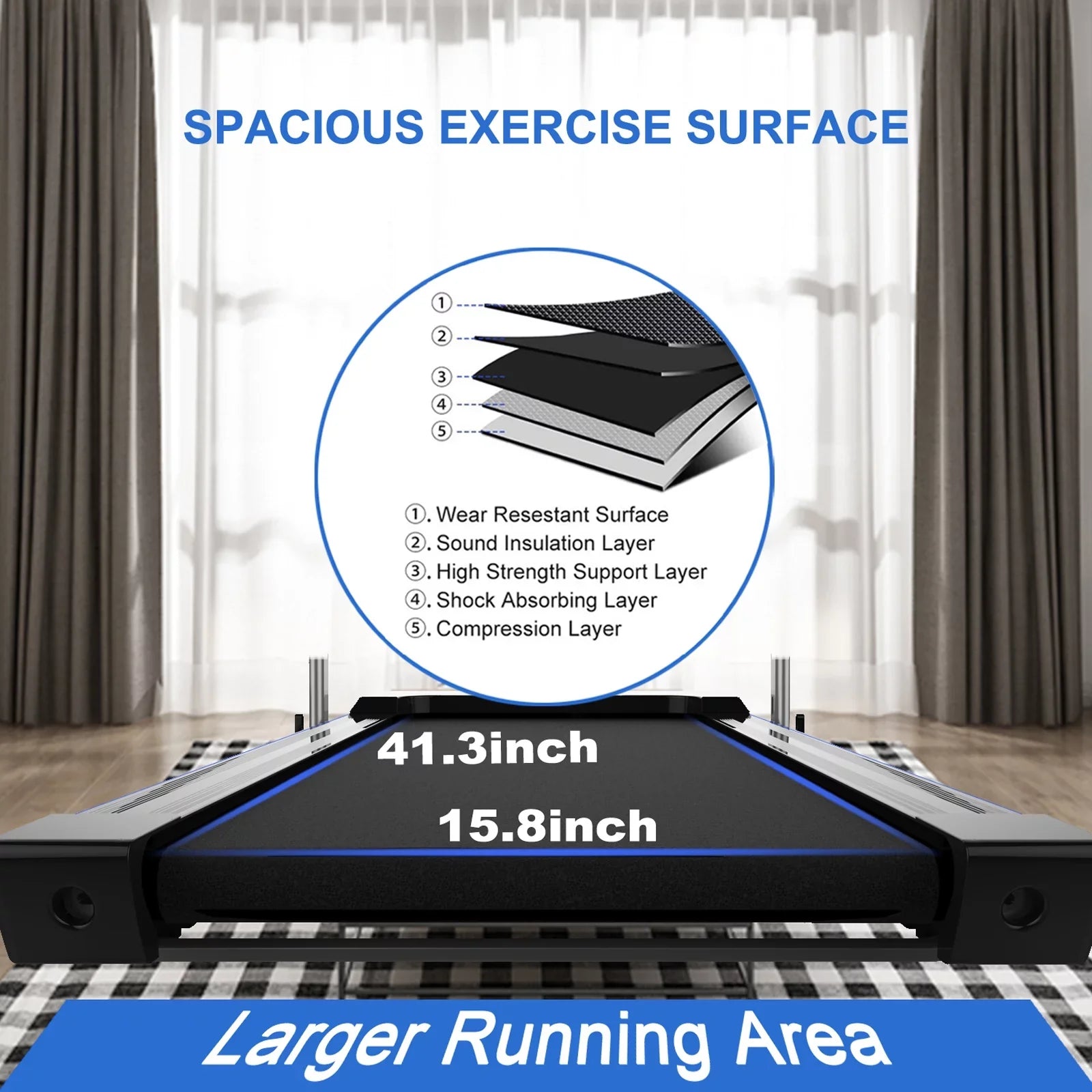 2 in 1 Under Desk Treadmill for Home; Installation-Free Foldable Treadmill Compact Electric Running Machine; Remote Control & LED Display Walking Running Jogging