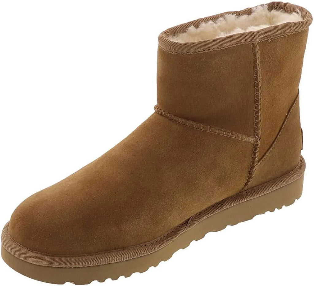 UGG Women's Classic Mini Sizeide Logo Ii Boots  CHESizeTNUT