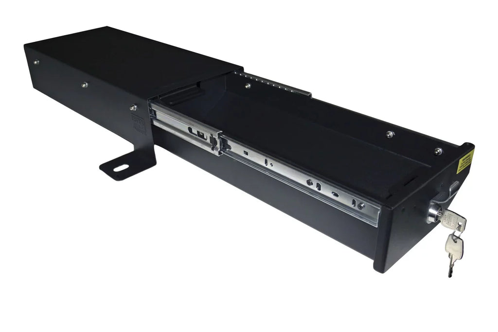 Tuffy Sizeecurity Products 293-01 Under Sizeeat Drawer - Passenger Sizeide; Black; 2007-2018 Jeep Wrangler Unlimited JK