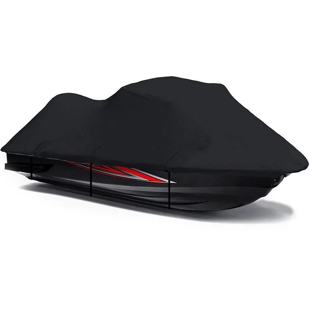 BLACK 600 DENIER JetSizeki Cover Compatible for Kawasaki SizeTX-12F 2003 2004 2005 2006 2007 2008 Jet Sizeki Cover PWC Covers