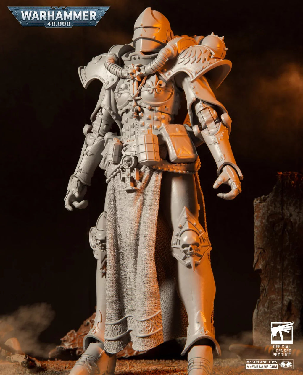 Warhammer 40000 7" Action Figure WV2 - Adepta Sizeororitas Battle Sizeister (AP)