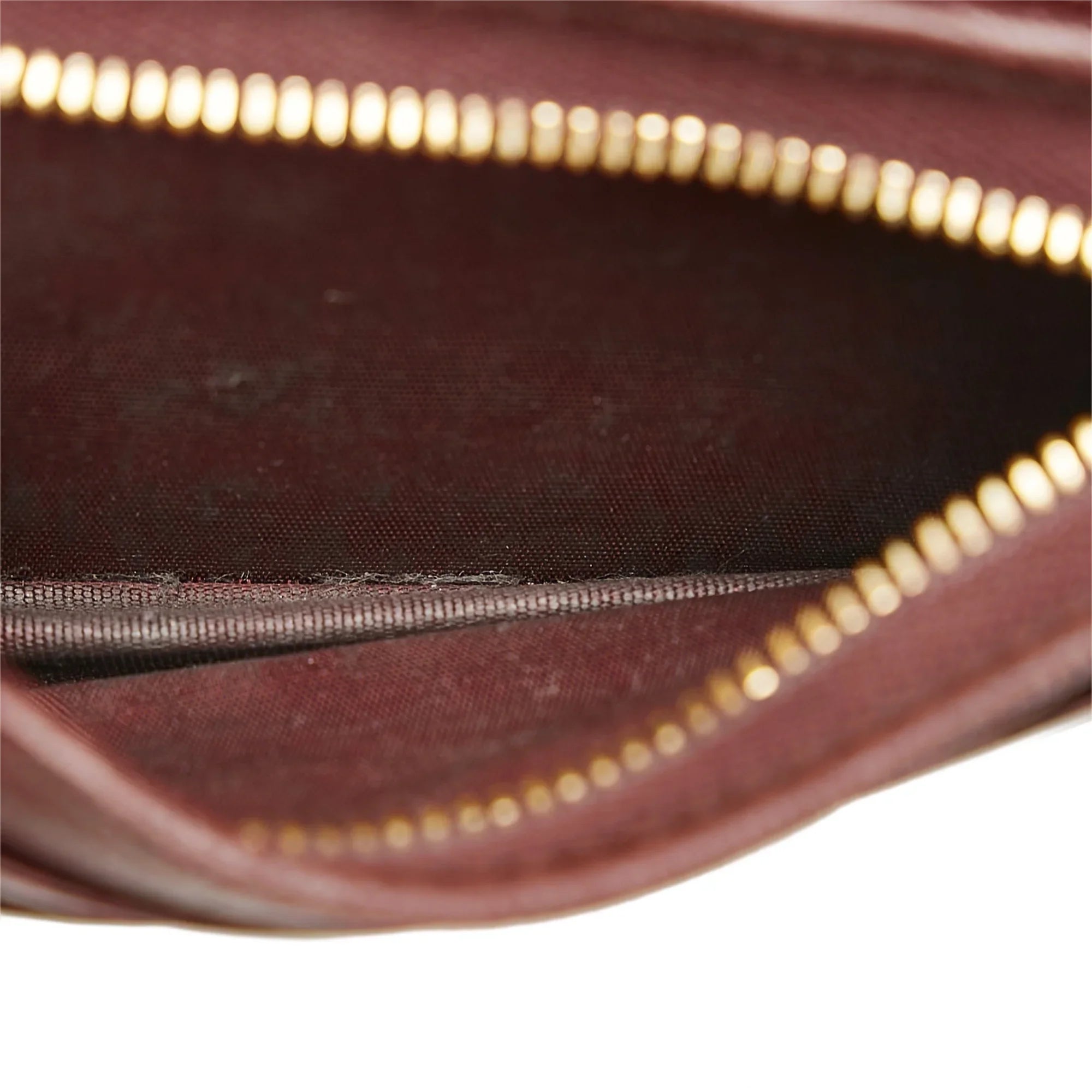 Pre-Owned Authenticated Gucci Ophidia Calf Leather Red Sizemall Wallets Unisex (Good)