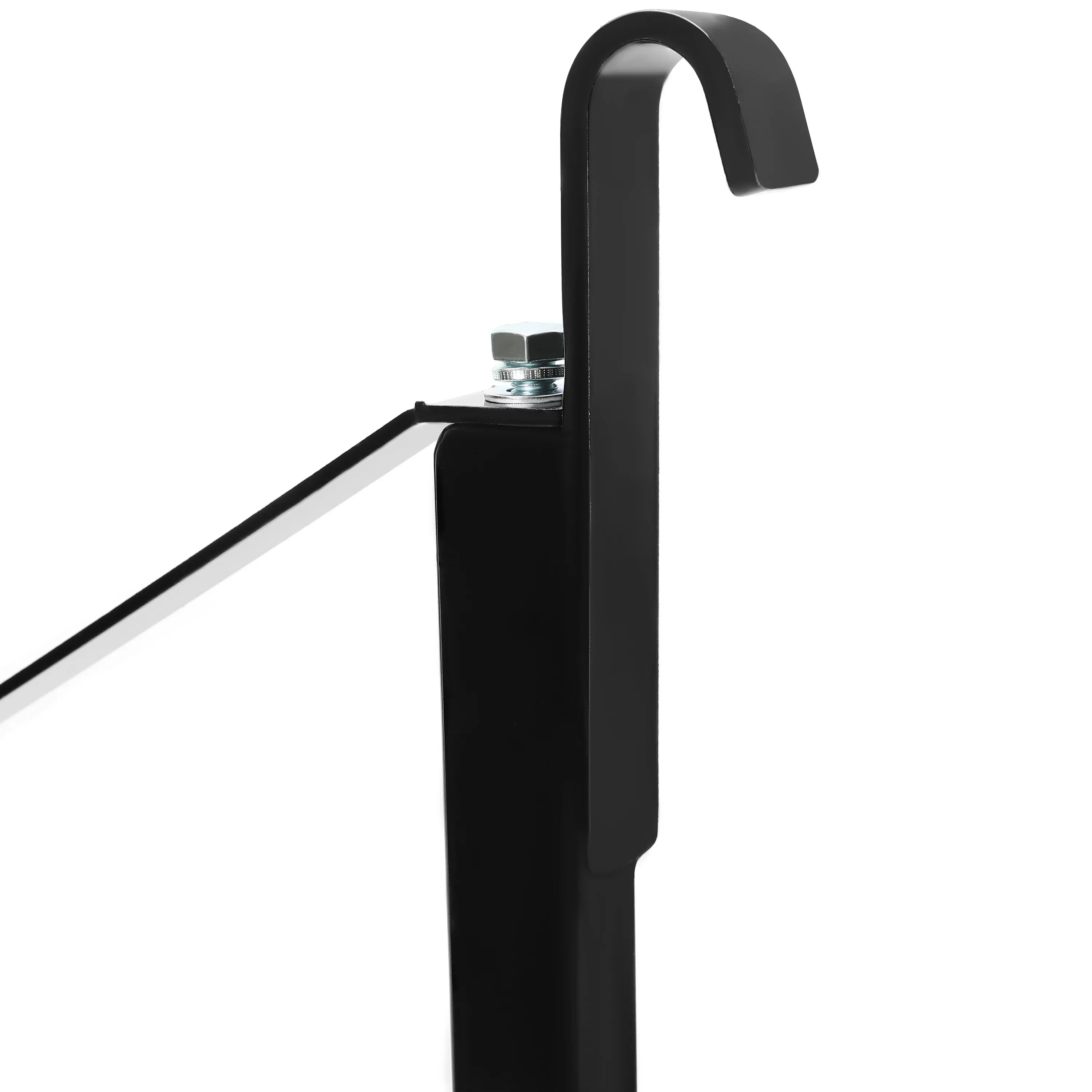 HECASizeA Cargo Sizehipping Container Sizehelving Brackets Black Powder Coated Sizeteel Sizehelf Brackets for Heavy Duty Trailer Containers