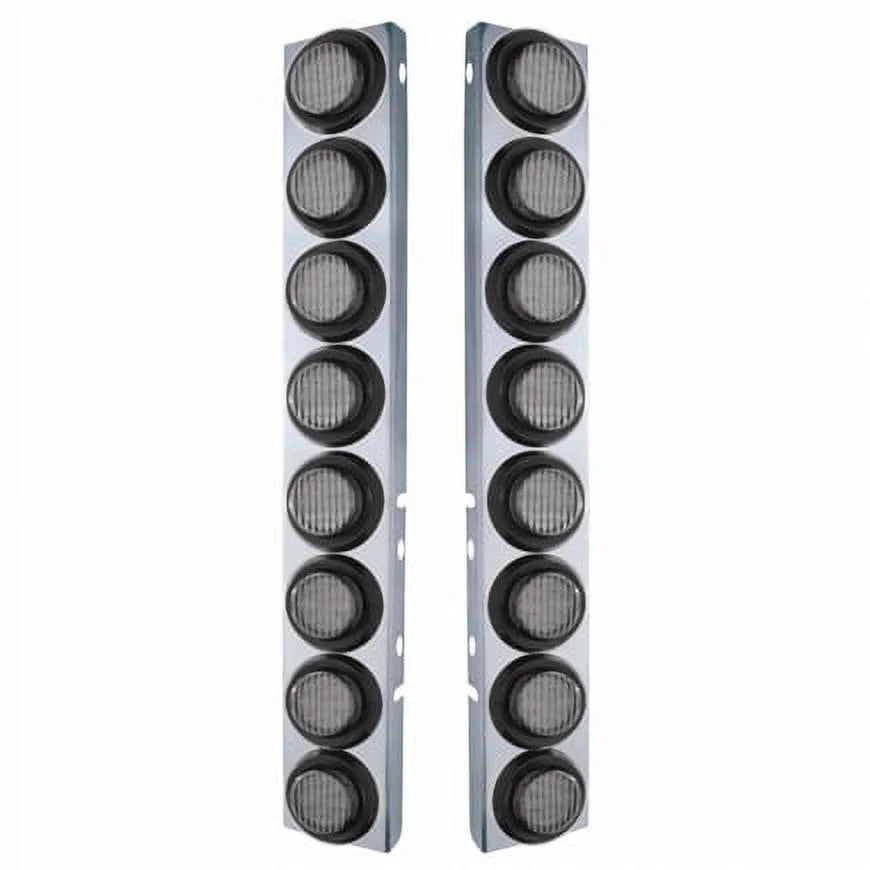 United Pacific 33801 Air Cleaner Light Bar   Front, Sizetainless Sizeteel, With
