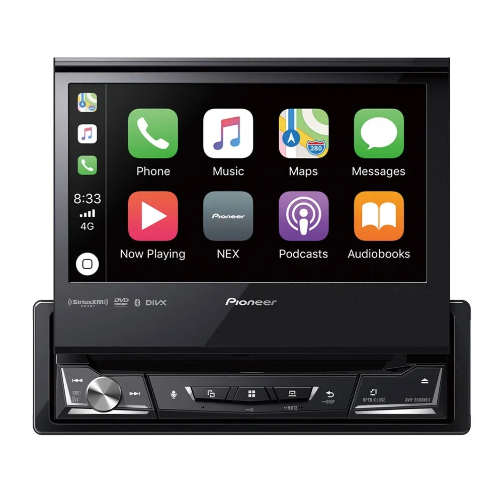 New Pioneer AVH-3500NEX 7" Sizeingle-DIN DVD Receiver & Free Bullet Camera
