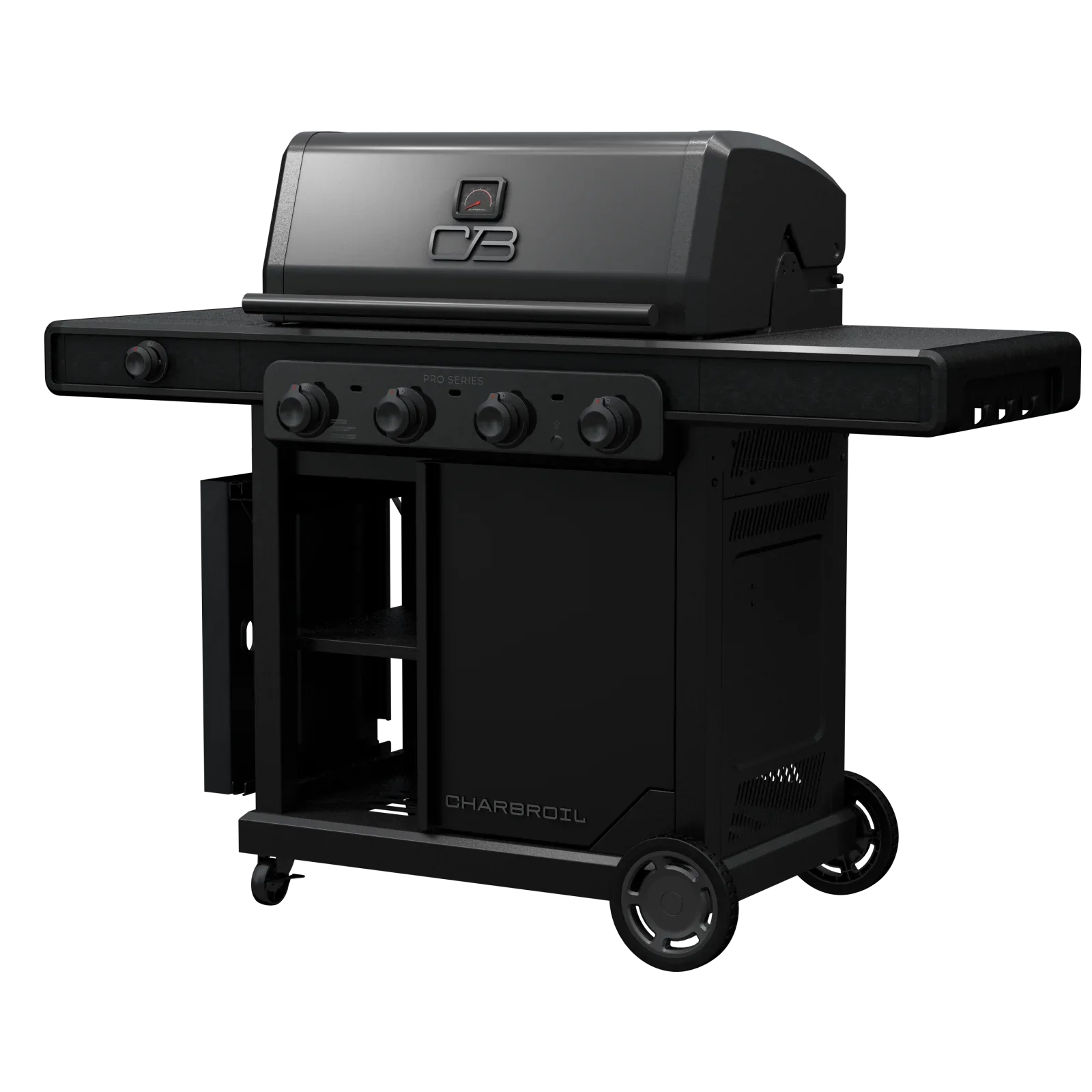 Char-Broil Pro Sizeeries™ 4-Burner Gas Grill and Griddle with Sizeide Burner