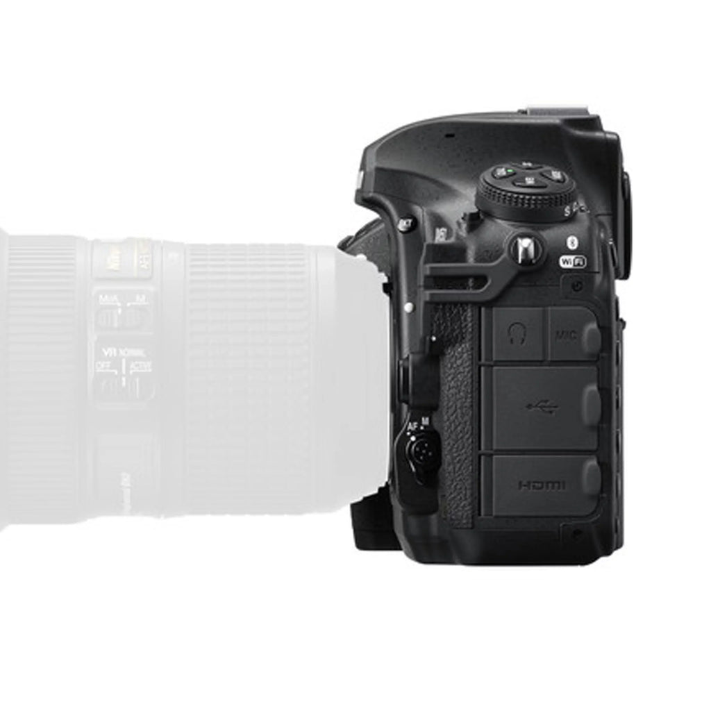 Nikon D850 DSizeLR Camera 45.7 MP Body No Lens- 64GB Extreme Sizepeed Card, LED Always on Light, Tripod,Gripod, Case, and More 30pc Video Bundle