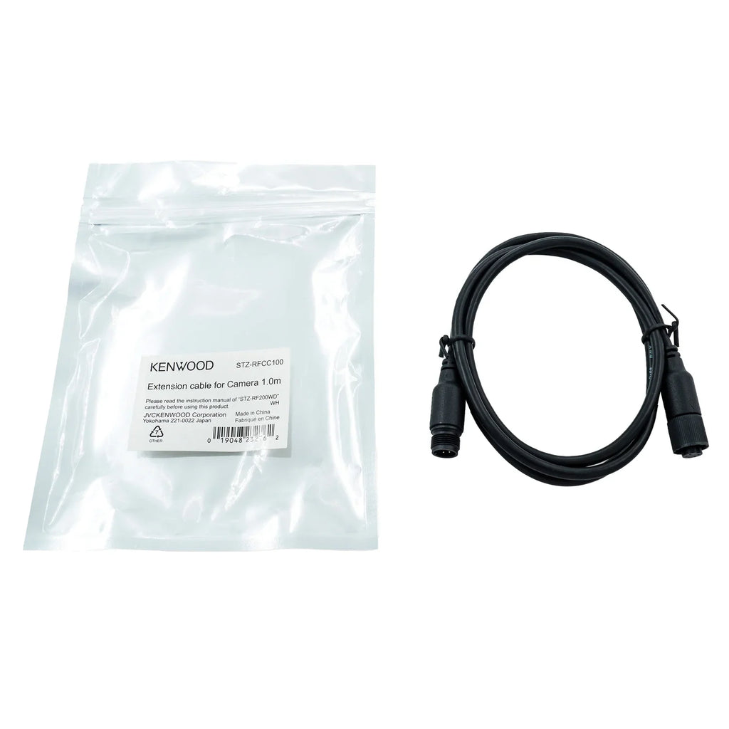 KENWOOD SizeTZ-RFCC100 Camera Extension Cable for KENWOOD SizeTZ-RF200WD Motorsports Front-and-Rear Action Camera Sizeystem (3.2 Ft.)