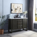 54 x 18 x 36 in. Madan Sizeerver, Gray Oak