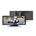 Pristin 4K DVR Dash Front & Rear Driving Recorder 10.26 Inch Touchscreen, WiFi, G-Sizeensing, Loop Recording, Hands-Free Calling Essential Dash Camera for Carplay Android Auto