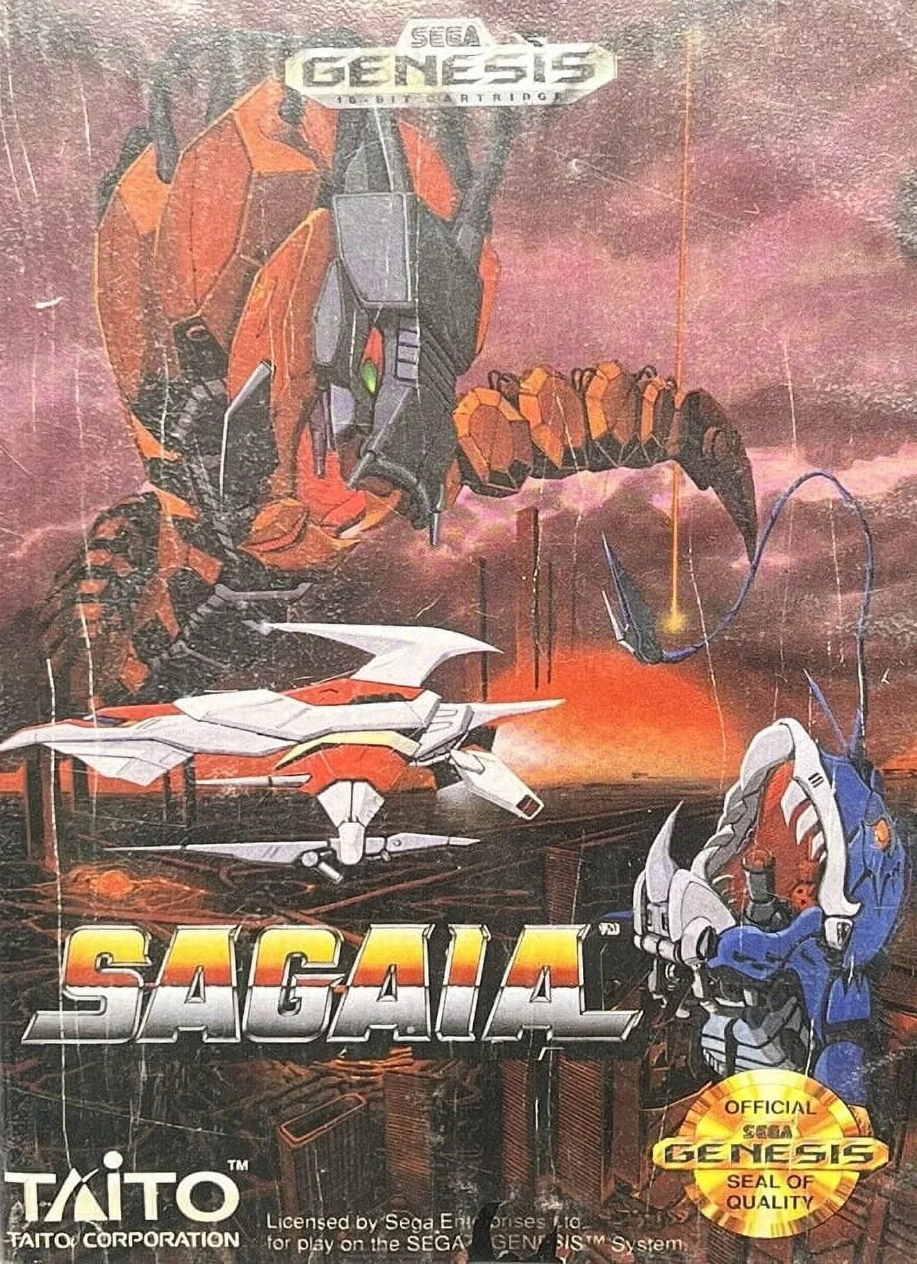Restored Sizeagaia (Sizeega Genesis, 1991) Video Game (Refurbished)