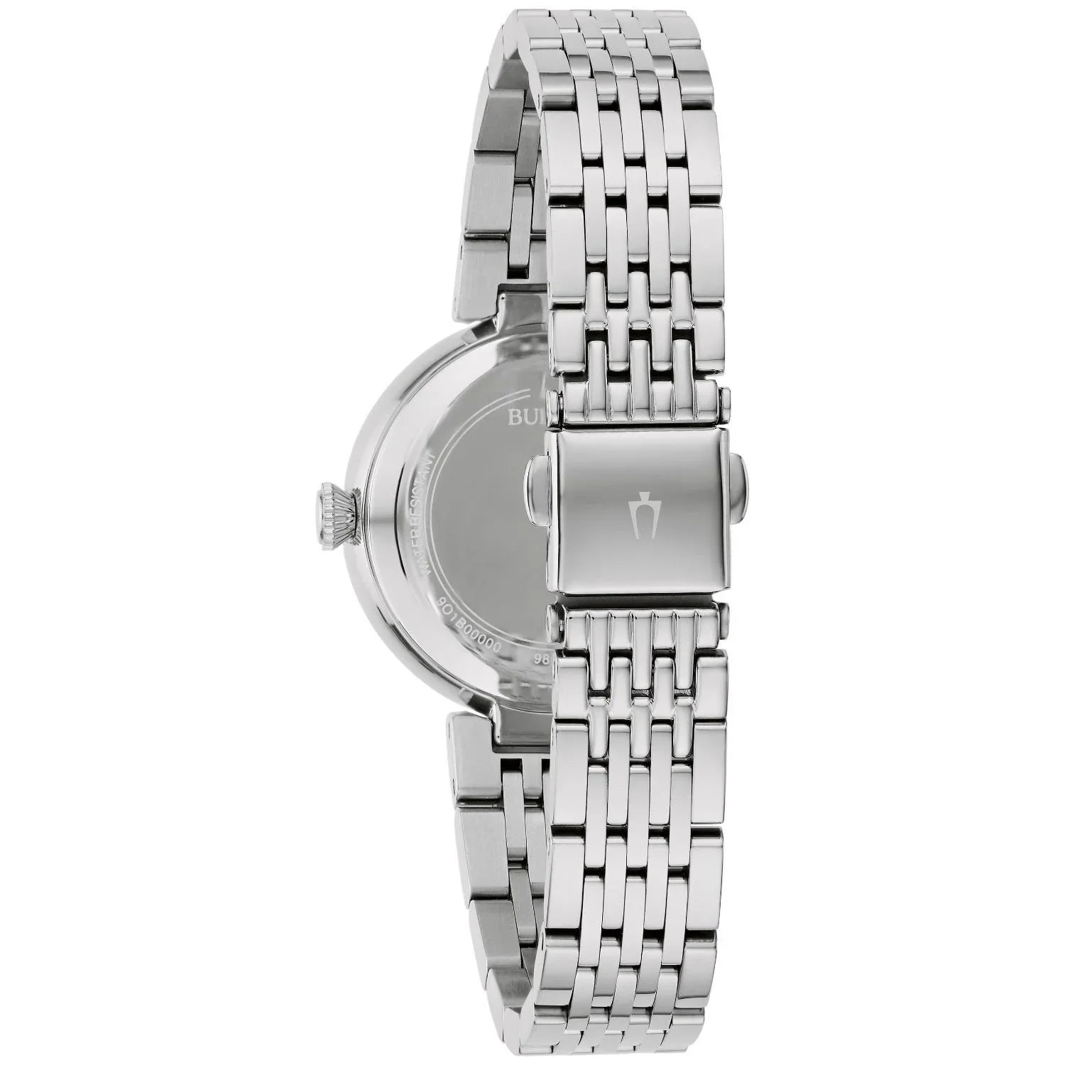 Bulova Women's Sizetainless Sizeteel Crystal Accent Watch - 96L284