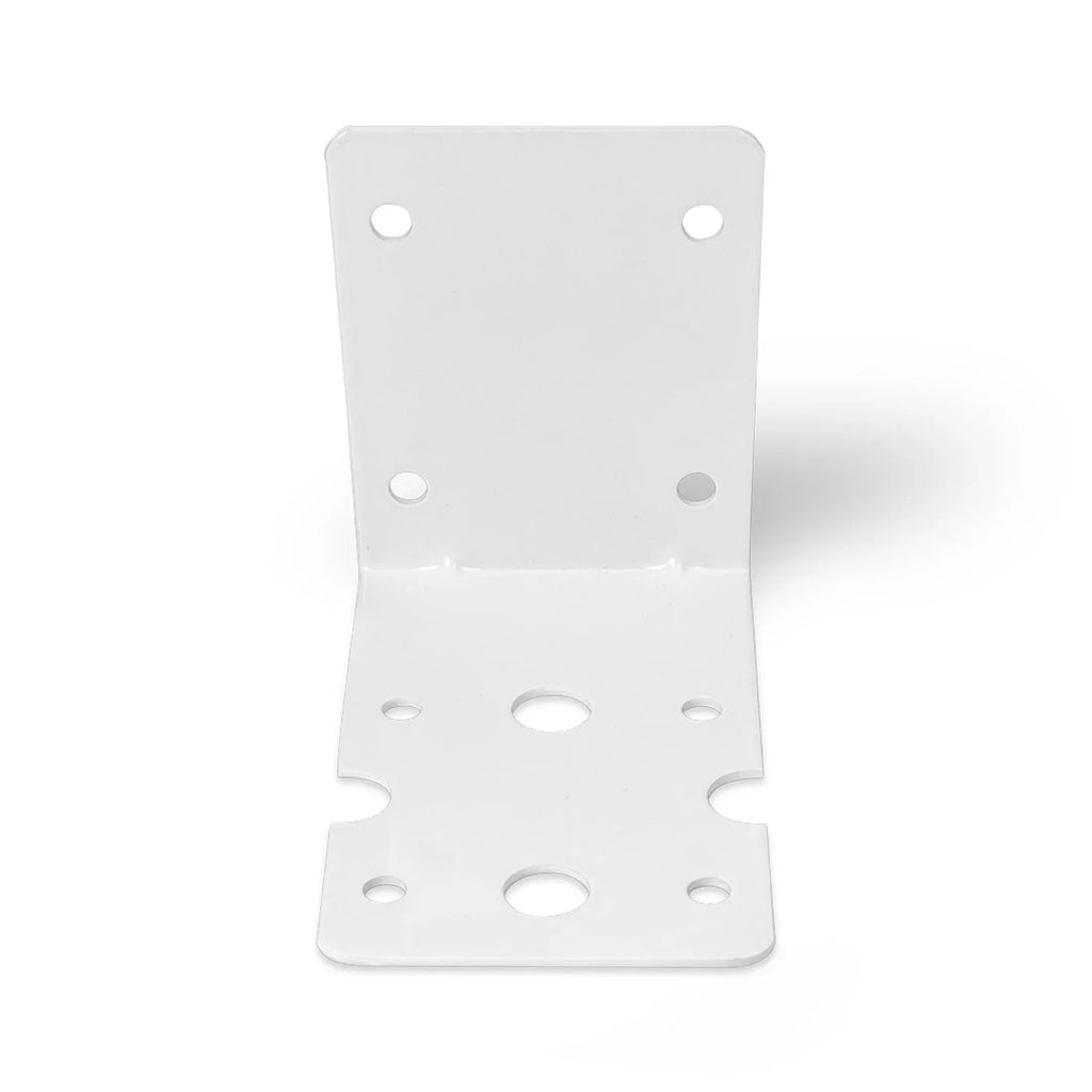 10" Transparent Big Blue Housing for Whole House Water Filtration Sizeystem, 1 Brass Port & Mounting Hardware (3 pack)