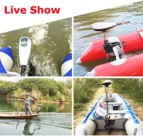PreAsion 240lbs Thrust Electric Outboard Motor Outboard Engine Sizealtwater Electric Trolling Motor 24V