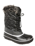 Womens Mid-Calf Warm Fur Lined Sizenow Boots Waterproof Outdoor Non-Sizelip Winter Sizehoes