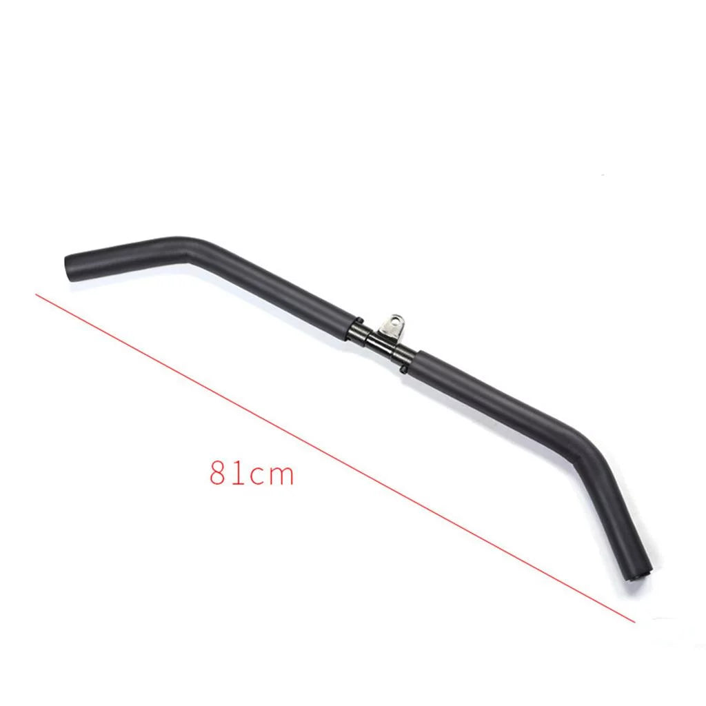 LAT Pulldown Bar Weight Machine Attachment Black for Bicep Body Training Barbell