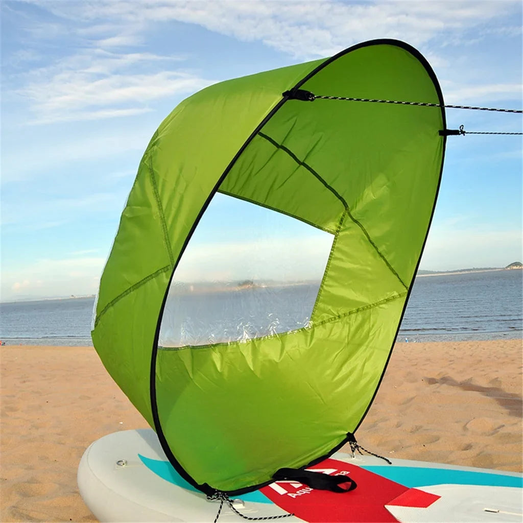 Clearance! YOHOME Life Foldable Downwind Wind Paddle Popup Board For Canoe Kayak